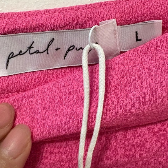 Petal & Pup Vibrant Pink Maxi Skirt with a slip - Picture 4 of 4